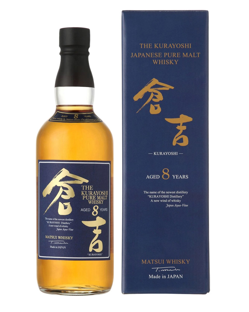 Виски The Kurayoshi 8 YO Pure Malt 43% in Box (0,7L) изображение 1