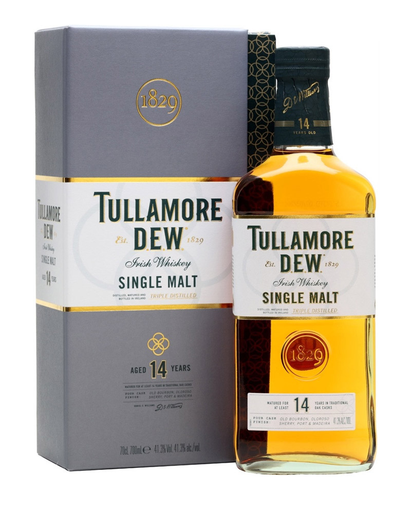 Виски Tullamore D.E.W. Single Malt 14 YO 41,3% in Gift Box (0,7L) изображение 1