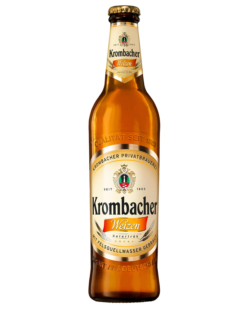 Пиво Krombacher Weizen 5,3% Glass (0,5L) изображение 1