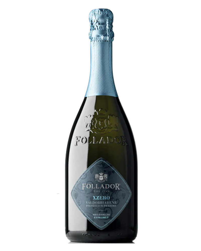 Игристое вино Follador XZERO Valdobbiadene Prosecco Extra Brut Millesimato 11,5% (0,75L) изображение 1