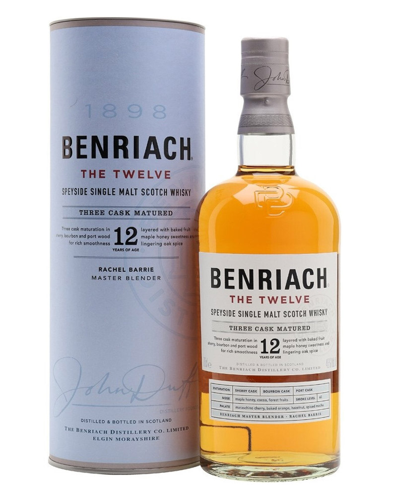 Виски BenRiach 12 YO 46% in Tube (0,7L) изображение 1