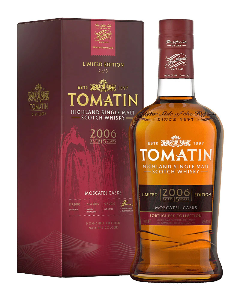 Виски Tomatin 15 YO Moscatel Casks 46% in Box (0,7L) изображение 1