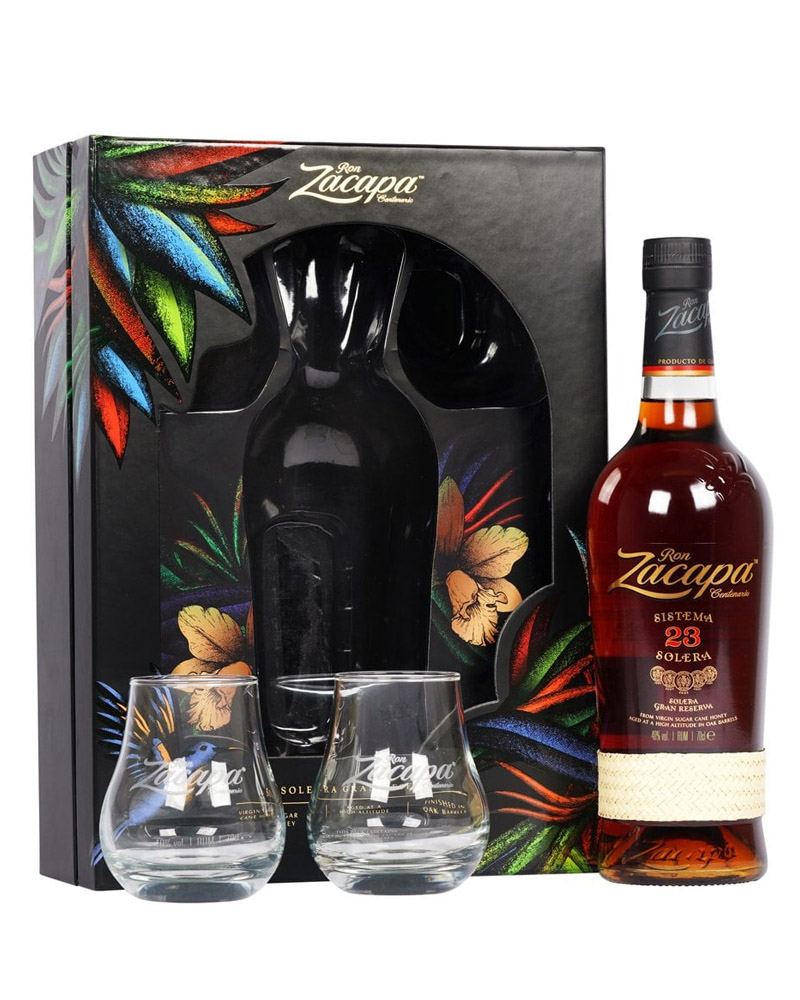 Ром Zacapa Centenario, Solera Gran Reserva 23 YO 40% + 2 Glass (0,7L) изображение 1