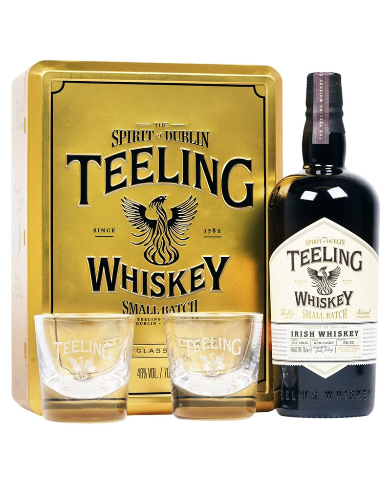 Виски Teeling Small Batch 46% + 2 Glass Metal Box (0,7L) изображение 1