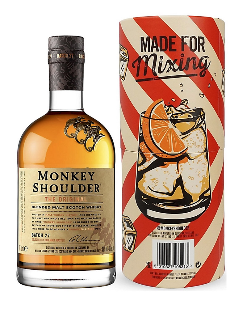 Виски Monkey Shoulder 40% in Tube (0,7L) изображение 1