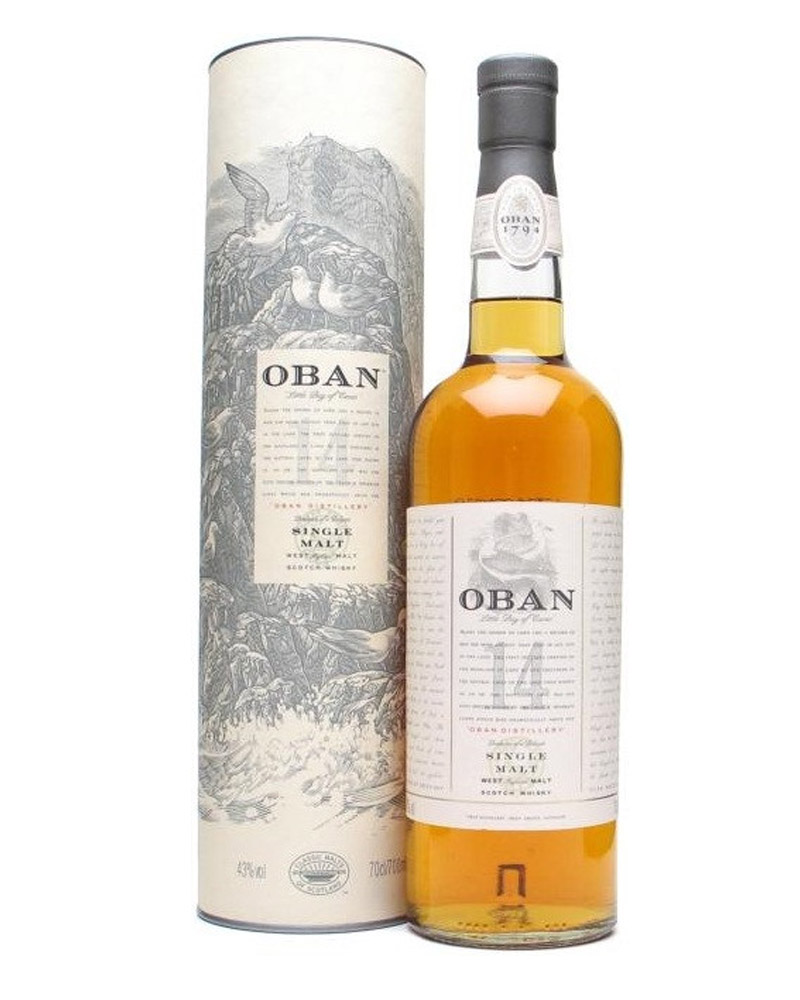 Виски Oban 14 YO 43% in Tube (0,7L) изображение 1