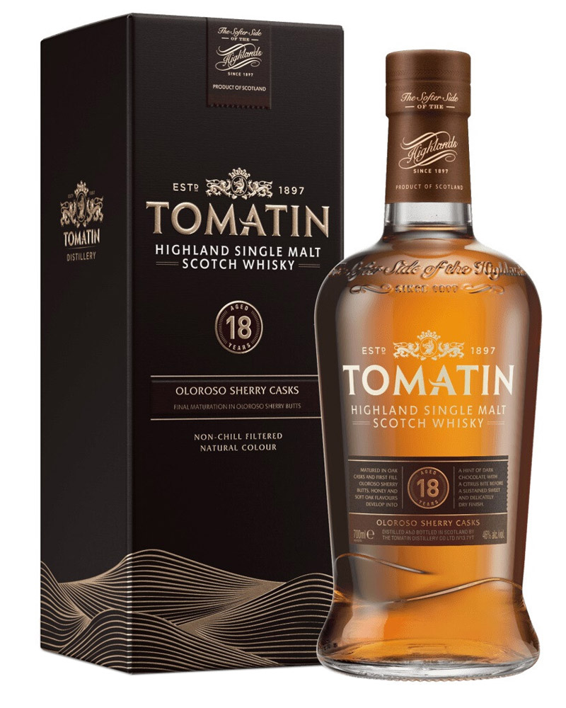 Виски Tomatin 18 YO 46% in Box (0,7L) изображение 1