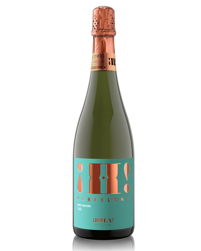 Игристое вино Hola Cava Barcelona Organic Brut 11,5% (0,75L) изображение 1