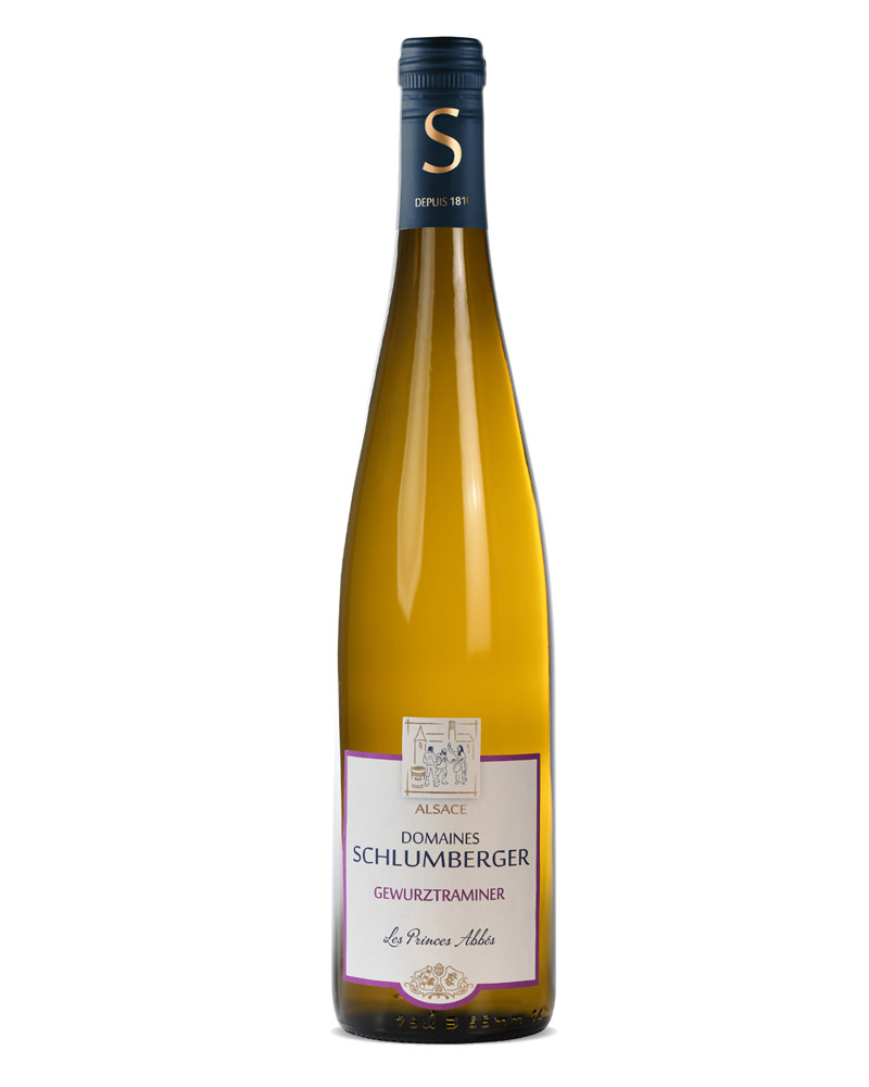 Вино Domaines Schlumberger Gewurztraminer Les Princes Abbes 13% (0,75L) изображение 1