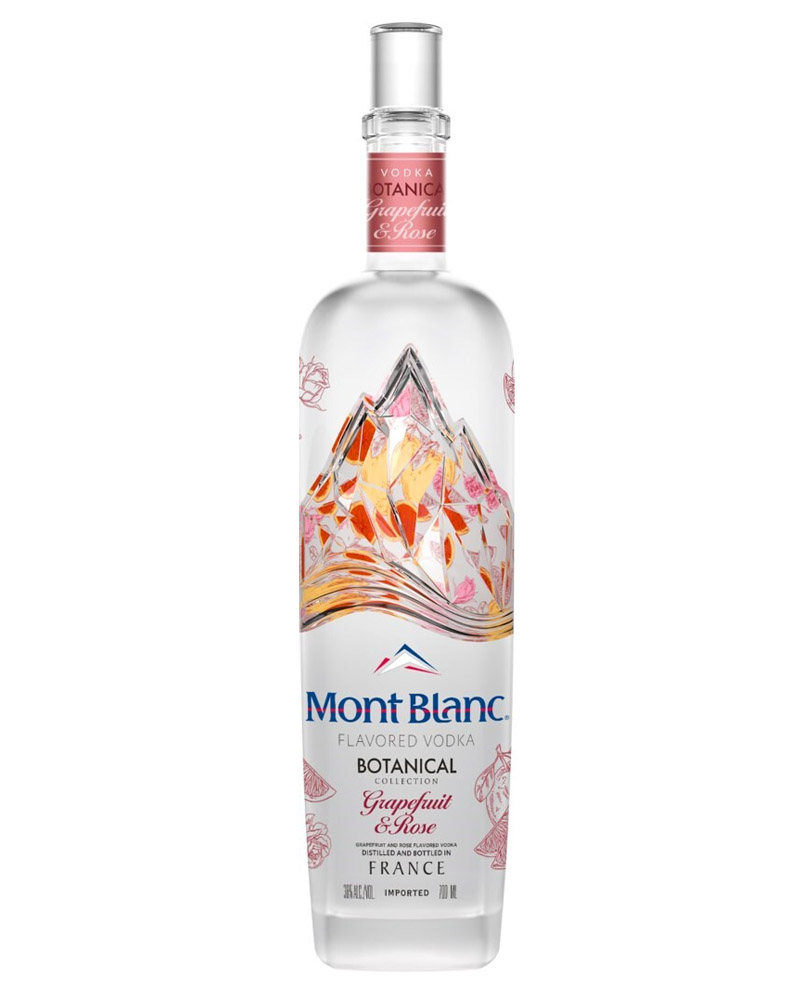 Водка Mont Blanc Botanical Grapefruit & Rose 38% (0,7L) изображение 1