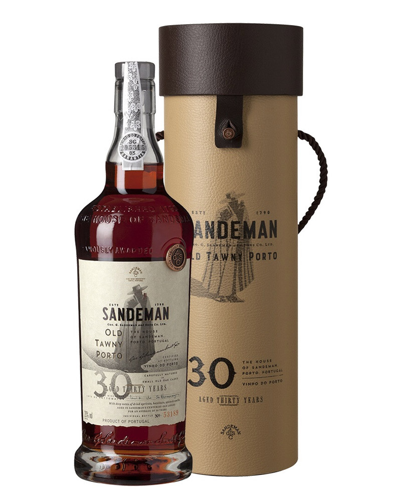 Портвейн Sandeman, Tawny Porto 30 YO, Douro DOP 20% in Tube (0,75L) изображение 1