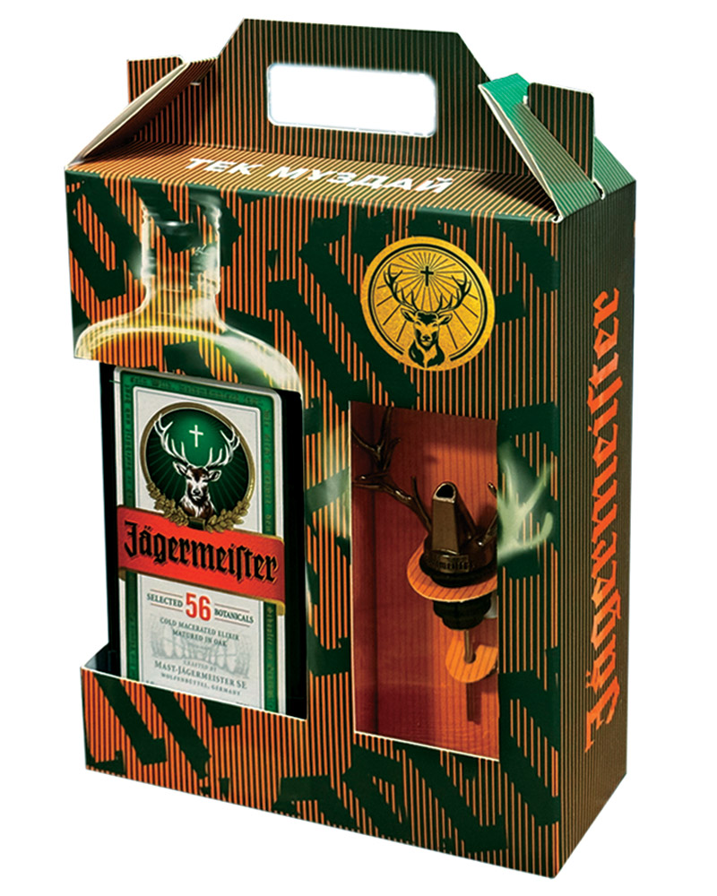 Ледяной Jagermeister Jagermeister 35% + Dispenser in Box (1L) изображение 1