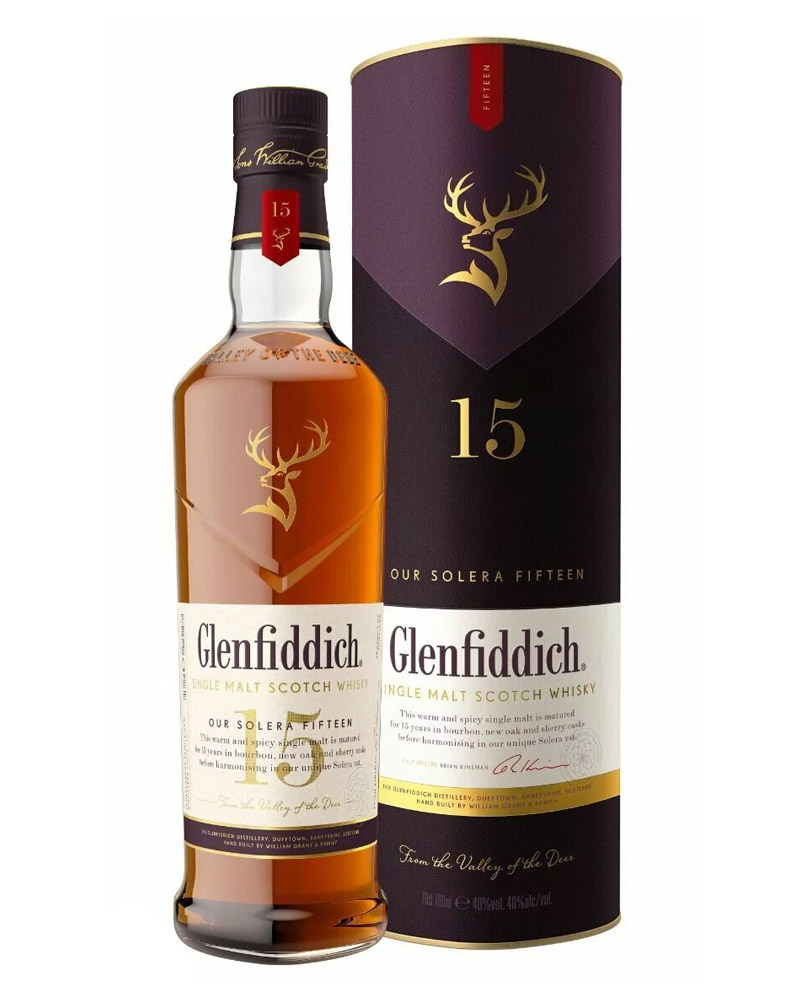 Виски Glenfiddich 15 YO 40% in Tube (0,7L) изображение 1