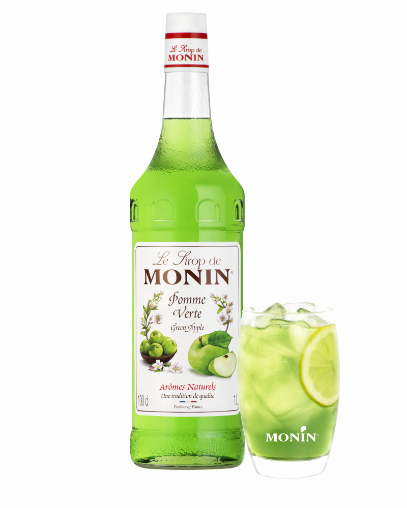 Сироп Monin Green Apple (1L) изображение 1