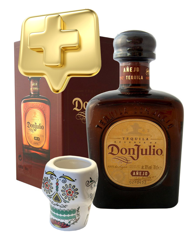 Текила Don Julio Reserva De Anejo 38% + Tequila glass, in Box (0,7L) изображение 1