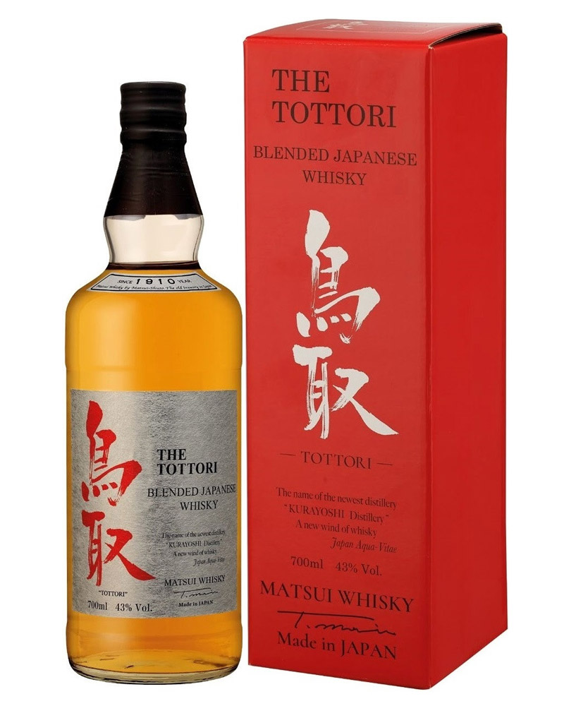 Виски The Tottori Barrel Blended Malt 43% in Box (0,7L) изображение 1