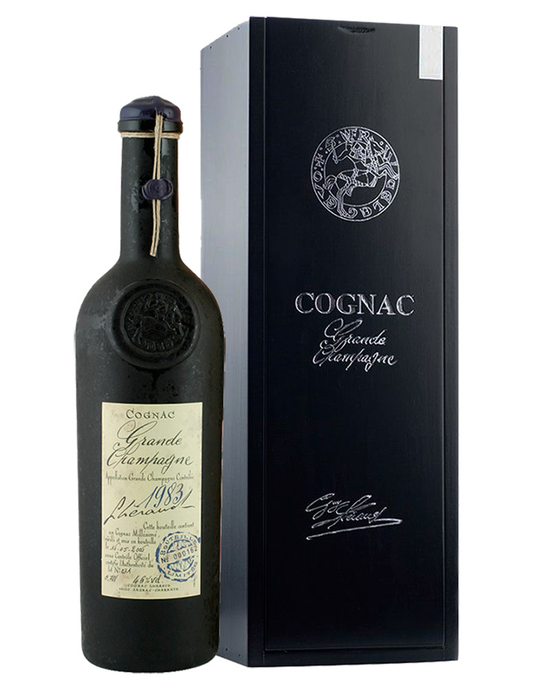 Коньяк Lheraud Grande Champagne 1983 46% in Gift Box (0,7L) изображение 1