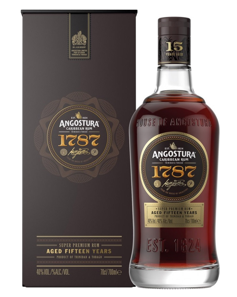 Ром Angostura 1787 15 YO Premium 40% in Gift Box (0,7L) изображение 1