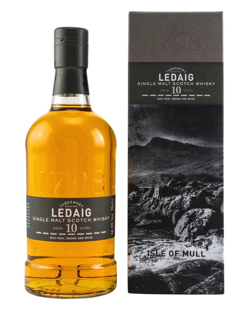 Виски Ledaig 10 YO 46,3% in Box (0,7L) изображение 1