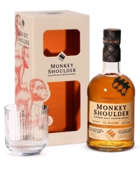 картинка Виски Monkey Shoulder 40% + 1 Glass (0,7L)