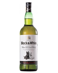 фото  Black&White Blended Scotch Whisky 40% (1)