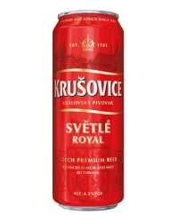 фото Пиво Krusovice Svetle 4,2% Can (0,45L)