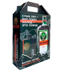 картинка Биттер Jagermeister 35% + 1 Flask (0,7L)