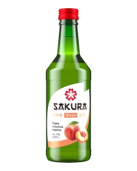 картинка Водка Sakura Soju Peach 13% (0,375L)