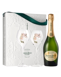 фото Шампанское Perrier-Jouet, Grand Brut, Champagne AOC 12% + 2 Glass (0,75L)