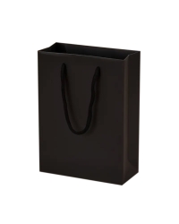 картинка Подарочный пакет Черный 15х6х20