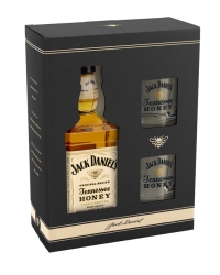 фото Виски Jack Daniel`s Honey 35% + 2 Glass (0,7L)