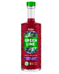 фото Водка Бульбашъ, Green Line, Blackberry, Currant, Olive Flowers 20% (0,5L)