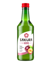 картинка Водка Sakura Soju Plum 13% (0,375L)