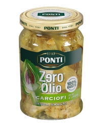 фото  Ponti Zero Olio Artichokes (300 gr)