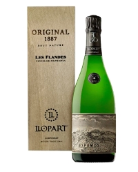 фото Игристое вино Llopart Original Les Flandes Brut 11,5% in Wooden Box (0,75L)