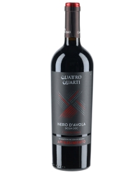 Quattro Quarti, Nero d`Avola, Cantine Ermes, Sicilia DOC 14%