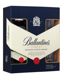 фото Виски Ballantine`s Finest 3 YO 40% + 2 Glass (0,7L)