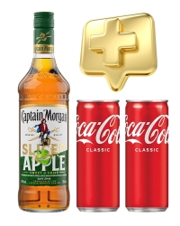 картинка Ром Captain Morgan Sliced Apple 25% (0,7L)