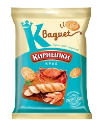 фото  Кириешки Baguet Краб (50 gr)