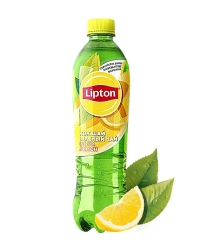фото  Lipton Зеленый чай - Лимон, pet (0,5L)