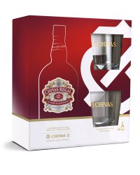 фото Виски Chivas Regal 12 YO 40% + 2 Glass (0,7L)