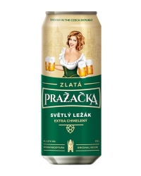 фото Пиво Prazacka Zlata 4,9% Can (0,5L)
