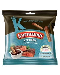 фото  Кириешки Ржаные Стейк c соусом Барбекью (60 gr)