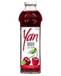 картинка Сок Yan Вишня, Glass (0,93L)