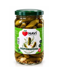 фото  Navi Корнишоны (350 gr)