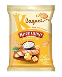 фото  Кириешки Baguet Сметана и сыр (50 gr)