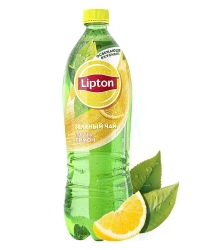 фото  Lipton Зеленый чай - Лимон, pet (1L)