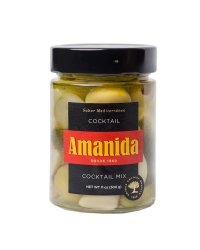 картинка Amanida Cocktail Mix Green Olives (300gr)