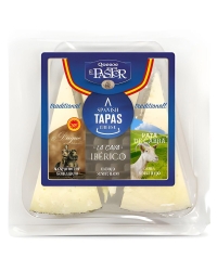 фото  El Pastor Spanish assortment Manchego, Iberico, Cabra (150 gr)