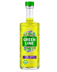 фото Водка Бульбашъ, Green Line, Kiwi, Feijoa, Basil 18% (0,5L)